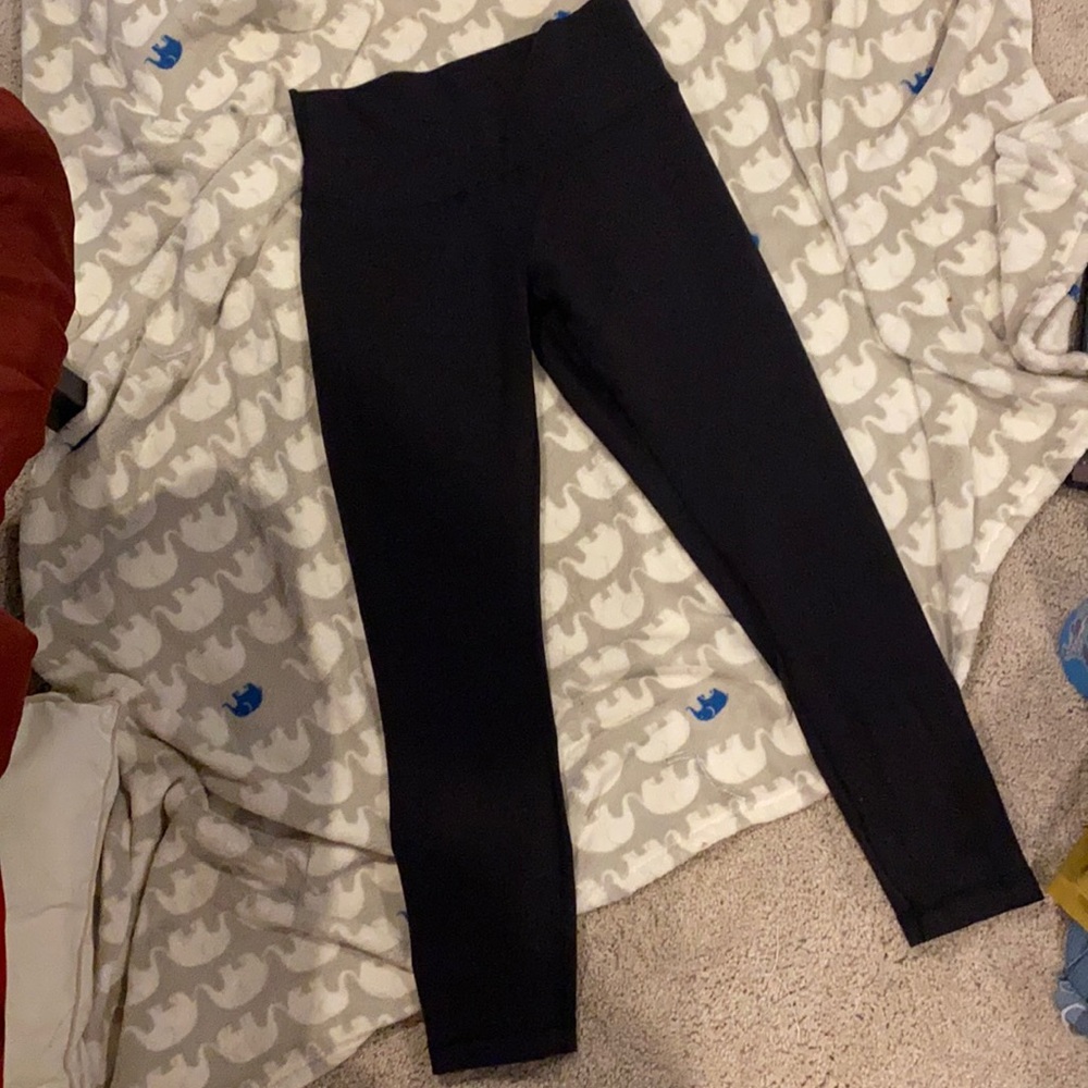 LULULEMON black leggings, medium